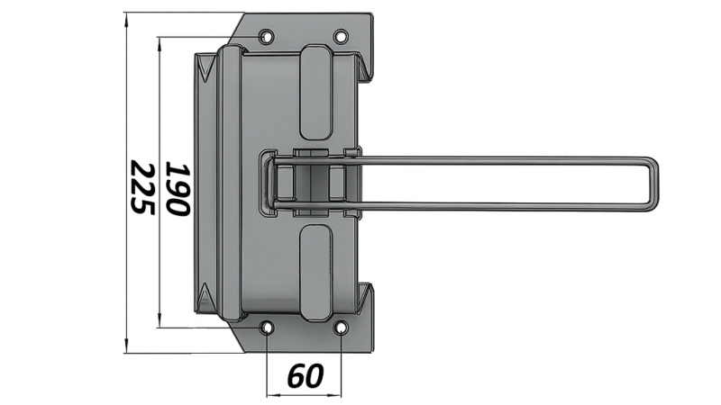 PORTE-COUPE EN MÉTAL 5 000 KG