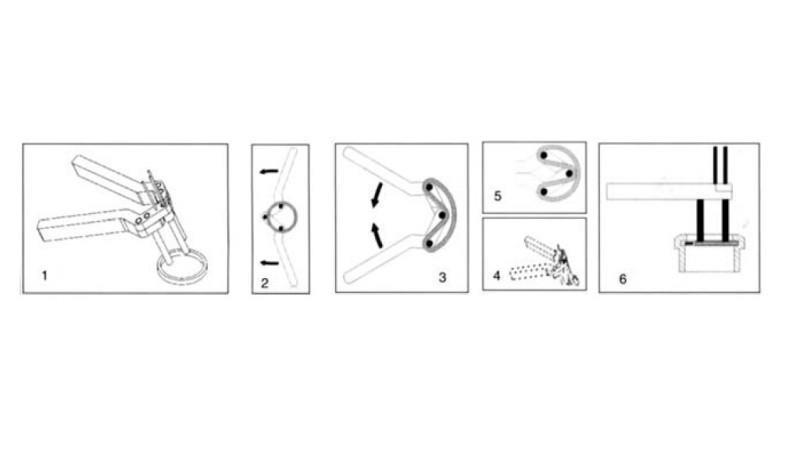 εργαλείο για την αντικατάσταση υδραυλικών σφραγίδων