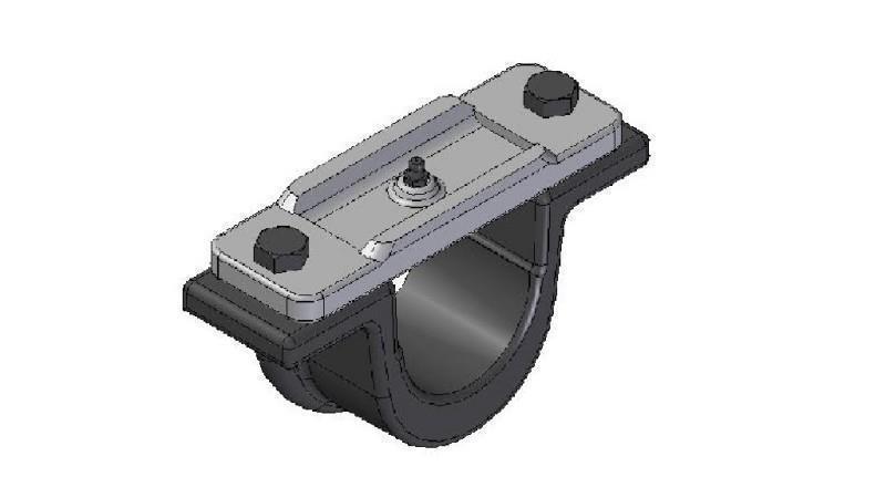 UCHWYT CYLINDRA TELESKOPOWEGO FI70-A