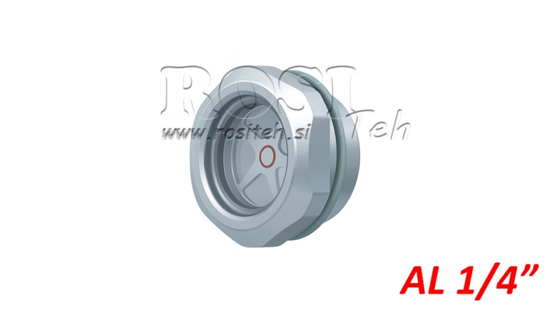 HYDRAULIKOLIE NIVEAUVISER MED DOT AL 1/4