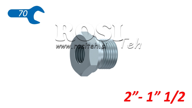 HYDRAULICKÝ ADAPTÉR MUŽ-FENALE 2- 1 1/2