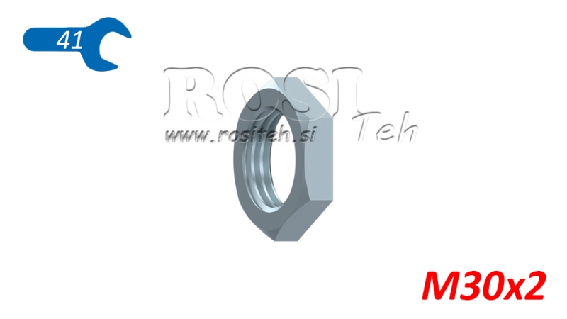 DADO PASSAPARETE M30X2