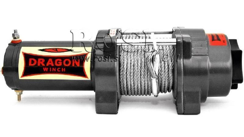 12 V ELEKTRILINE WINCH DWH 4500 HD - 2041 kg