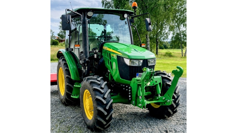 KIT IDRAULICO FRONTALE UNIVERSALE CAT. 2 PER TRACTOR 1500 KG - VERDE (RAL 6001)