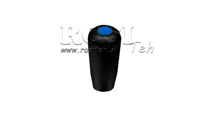MANIGLIA CON MARCATURA COLORATA PER LEVA DI CONTROLLO VALVOLA Φ8MM - BLU