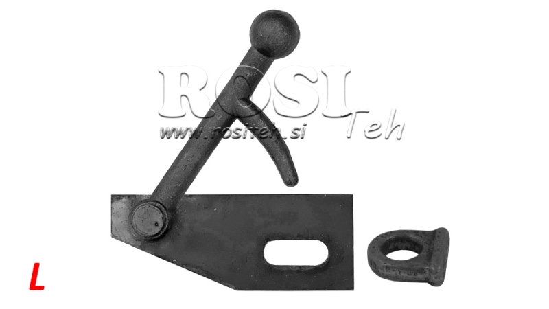 PANNELLO LATERALE DEL TRAILER CHIUSURA PIASTRA SINISTRA