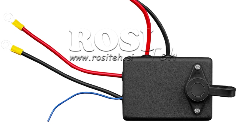 12 V ELEKTRISCHE SEILWINDE RS-3500 - 1585 kg - SYNTHETISCHES SEIL - ECO