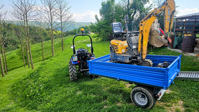 TRAILER SIDE PANEL 1.5 MET. - HEIGHT 350 mm