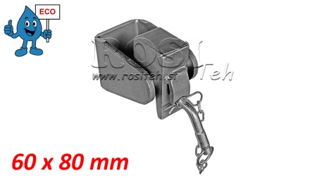 BILLENŐ PLATÓTARTÓ VILLÁS 60X80 MM ECO