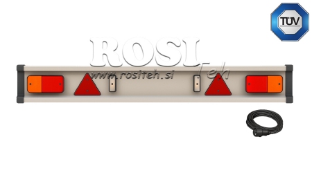 PERÄVAUNUN PUSKURI TÜV-MALLI VALOILLA 2150mm