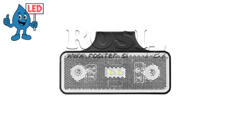 LED POZIČNÍ SVĚTLO BÍLÉ 12V