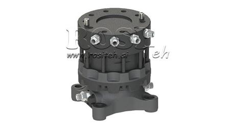 ROTATORE IDRAULICO GR55FF - FLANGE DOPPIE 4500/2500