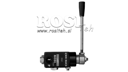 HYDRAULICZNY ZAWÓR HAMULCOWY - CUBE FARMTECH PUSTY-PEŁNY