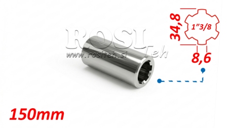 KARDANADAPTER HYLSE 1-3/8 (150 mm)