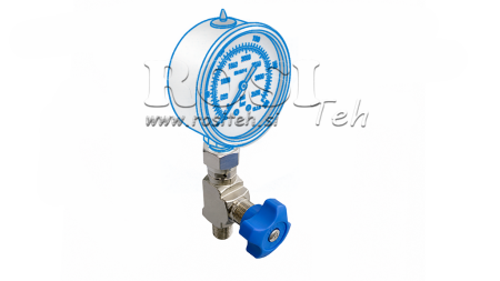 HYDRAULISCHE KLEP VOOR MANOMETER
