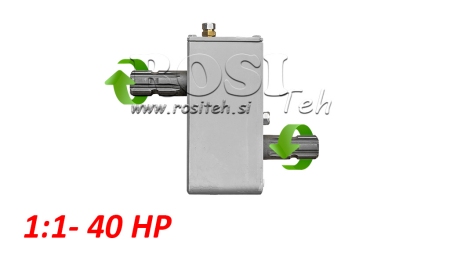 TRAKTORSKI REDUKTOR - INVERZIJA 1:1 (40HP-30kW) MUŠKI-MUŠKI