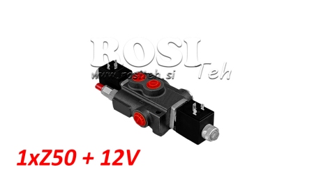 VALVOLA IDRAULICA 1xZ50+12V DC
