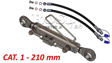 TERZO PUNTO IDRAULICO STANDARD - CAT. 1 - 50/30-210 (20-55 HP) (25,4/25,4 mm)