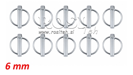 KLAPPSTECKER 6 mm (10 Stück)