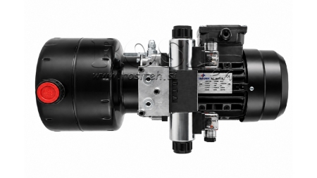 MINI HYDRAULIKAGGREGAT 380V AC (0.75 kW) - 3.7 cc - 5.2 lit/min - tank 4 lit