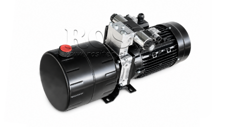MINI HYDRAULICKÁ JEDNOTKA 230V AC (1.5 kW) - 5.8 cc - 8.2 lit/min - nádrž 6 lit