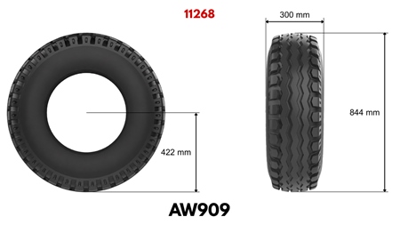 11,5/80-15,3 PNEVMATIKA AW909 14PL