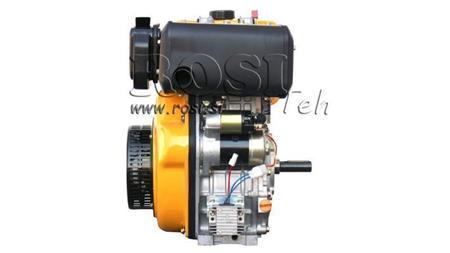 κινητήρας ντίζελ 474cc-8.0kW-3,600 RPM-E-KW25x88-ηλεκτρική εκκίνηση