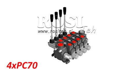 HIDRAVLIČNI VENTIL 4xPC70