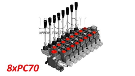 HIDRAVLIČNI VENTIL 8xPC70