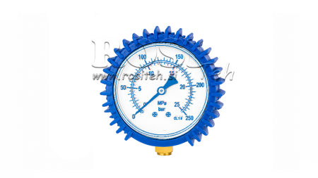 GOMMA PROTETTIVA PER MANOMETRO DN63 - BLU