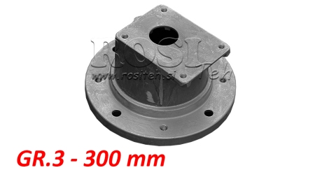 HYDRAULIC FLANGE LS302 (EM5.5-9KW/GR.3)