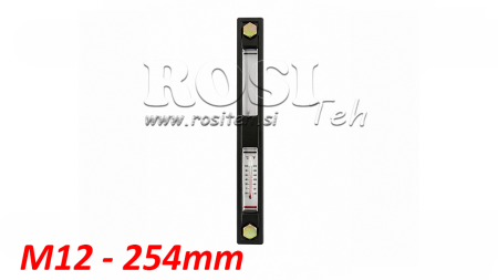 ÉCHELLE DE MESURE DE TEMPÉRATURE ÉTENDUE M12 - 254MM