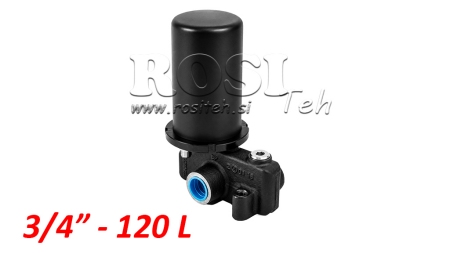 VALVOLA IDRAULICA 3/4 120Llit 420 BAR - PER REGOLAZIONE DEL FLUSSO 0,5-60lit/min