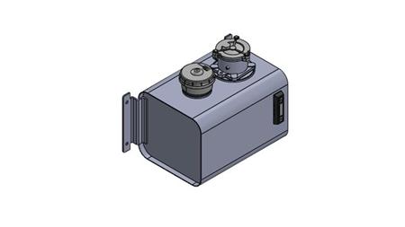 KOVOVÁ NÁDRŽ VRCH 20 Lit 265x290x400mm