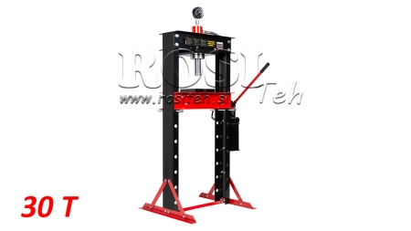 WORKSHOP HYDRAULIC PRESS FOR BEARINGS 30T - TWO-SPEED