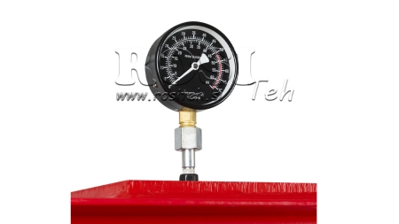 WORKSHOP HYDRAULIC PRESS FOR BEARINGS 50T - TWO-SPEED