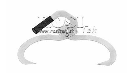 RĘCZNY CHWYTAK LEŚNY HD30 (300 MM) - OCYNKOWANE