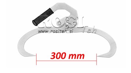 RĘCZNY CHWYTAK LEŚNY HD30 (300 MM) - OCYNKOWANE