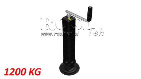 PIEDINO DI SUPPORTO FILETTATO (ALTEZZA 540 mm - CORSA 380 mm) - 1.200 kg