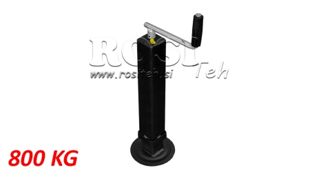 PIEDINO DI SUPPORTO FILETTATO (ALTEZZA 460 mm - CORSA 320 mm) - 800 kg