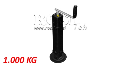 PIEDINO DI SUPPORTO FILETTATO (ALTEZZA 460 mm - CORSA 320 mm) - 1.000 kg