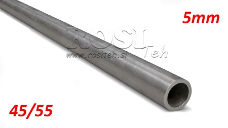TUBE HONÉ H9 POUR CYLINDRE HYDRAULIQUE 45/55 - 5mm (1000mm)