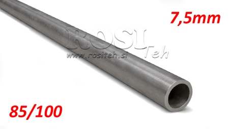 TUBO LAPPATO H9 PER CILINDRO IDRAULICO 85/100 - 7,5mm (1000mm)