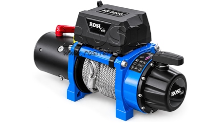 12 V VERRICELLO ELETTRICO RS-8000 - 3620 KG - FUNE D'ACCIAIO - ECO