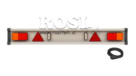 PARAURTI PER RIMORCHIO CON LUCI 2150MM