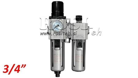 PNEUMATISCHE VORBEREITUNGSEINHEIT 600 G3/4 40µ 0-10b