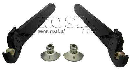 BRACCIO DI SOLLEVAMENTO PER TRACTOR IDRAULICO A TRE PUNTI CBM 120x35 mm - 950mm FINO A 140HP