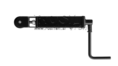 LEVA FILETTATA PER FRENO A MANO RIMORCHIO CON CARRUCOLA