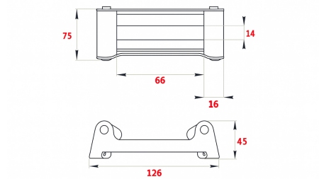 WODZIK DO LINY STALOWEJ DWM 2000-2500