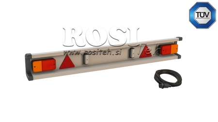 PERÄVAUNUN PUSKURI TÜV-MALLI VALOILLA 2150mm